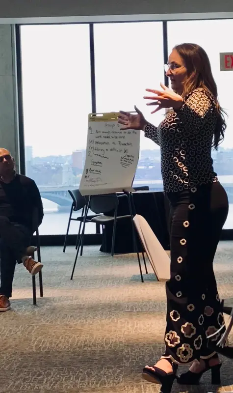 Presenting at Biotech company retreat 2023