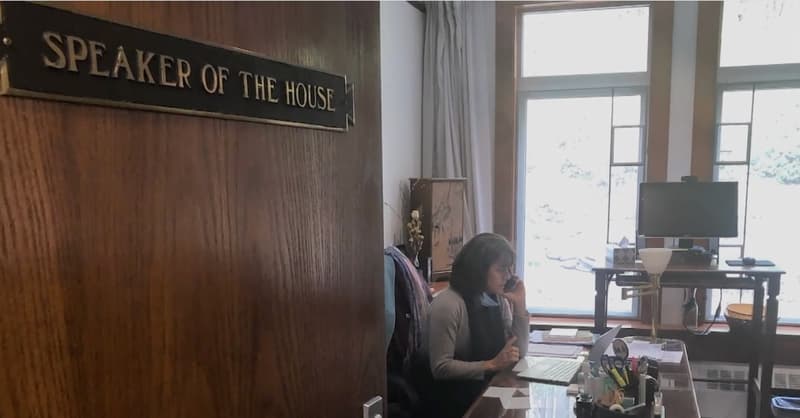A day in the office.