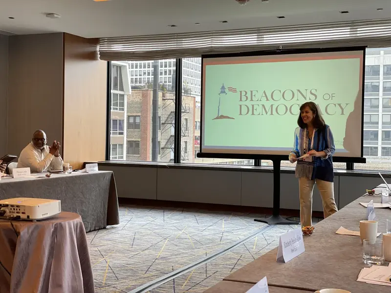 Facilitating the Beacons of Democracy summit, the culmination of a year-long national task force assessing state legislatures.
