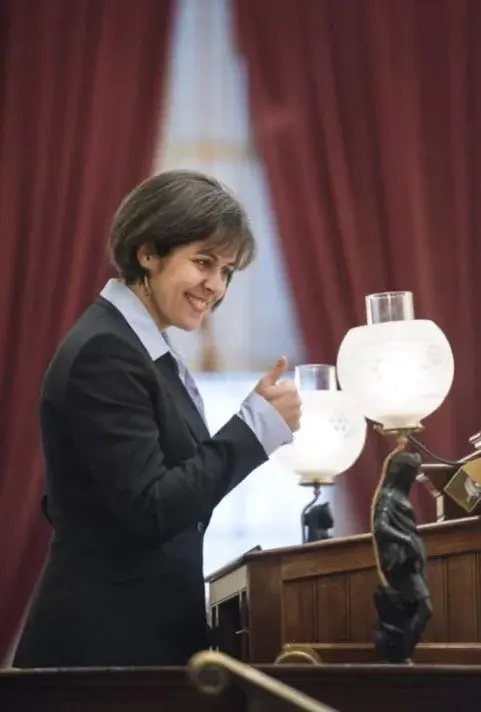Presiding over the House